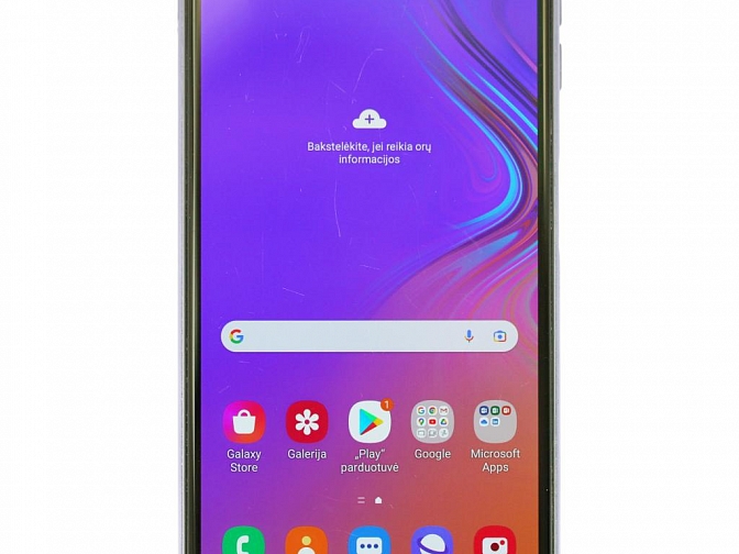 Naudotas Samsung Galaxy A7 2018 64GB Black